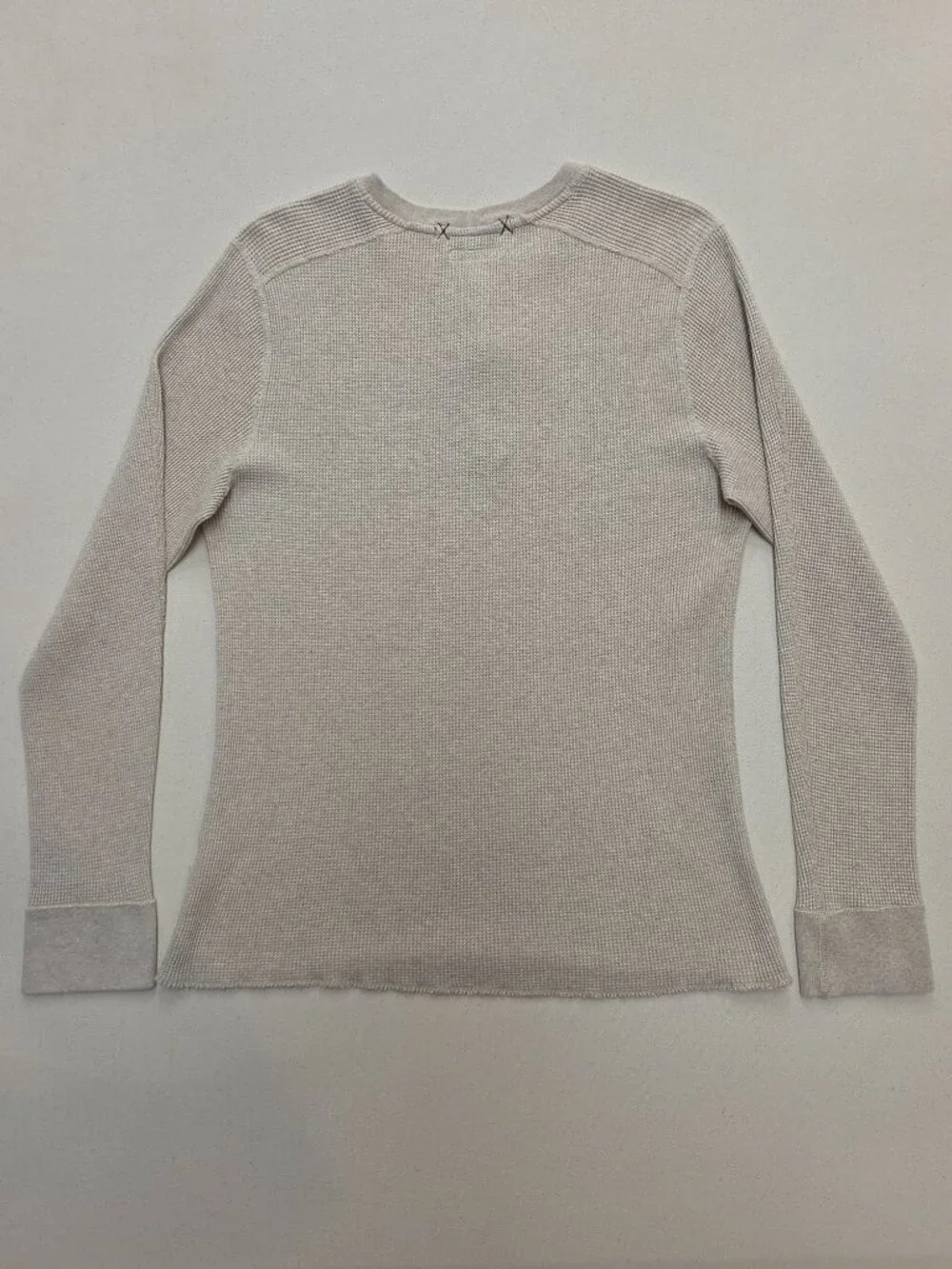 Wallace & Barnes Waffle Knit Henley L